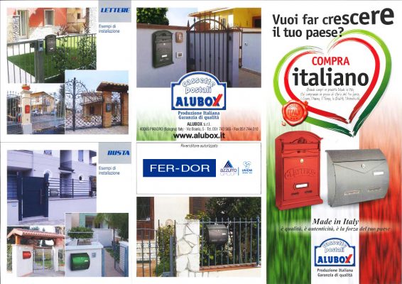 Serrature corazzabili per porte basculanti - FER DOR Srl